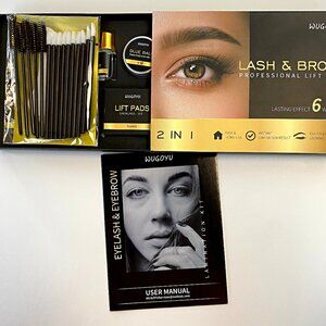 LASH & BROW Professional Eyelash Eyebrow LIFT PERM KIT DEFINITION VOLUME GLOSS!!